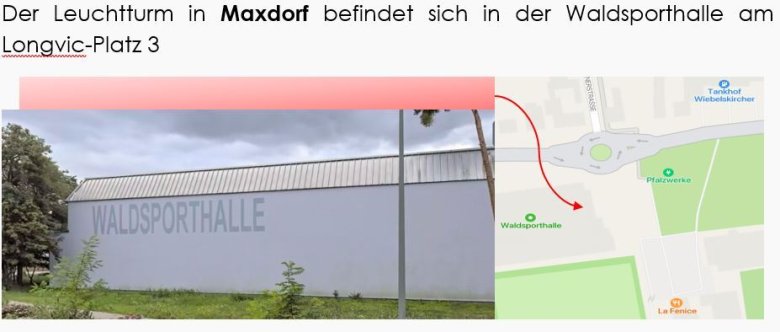 Wärmeinsel Lage Maxdorf